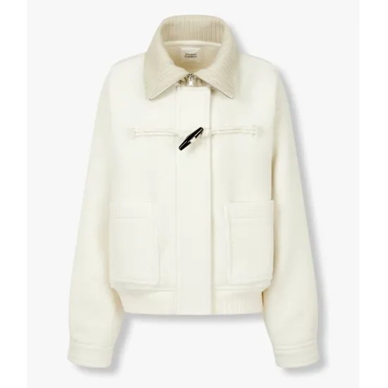 스튜디오 톰보이 니트카라 토글 점퍼