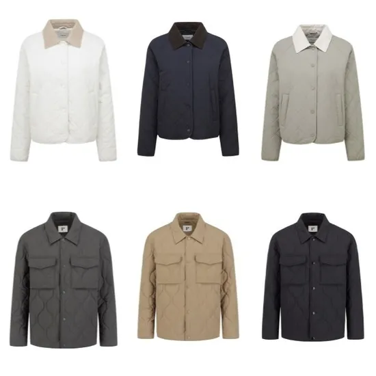 폴햄 퀼팅 카파 경량 점퍼