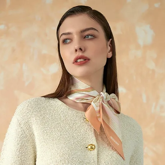 미쏘니 이태리 직수입 실크 100% 시그니처 스카프