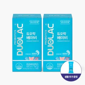 듀오락 유산균 베이비 60포 10일치 추가증정