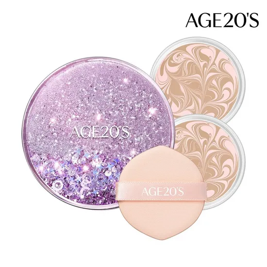 에이지투웨니스 오리지널 샤이닝 드롭팩트 케이스 리필 3개