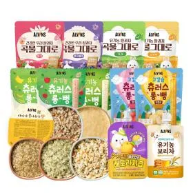 엘빈즈 이유식 초 중 후 완료기 팩당 1750원