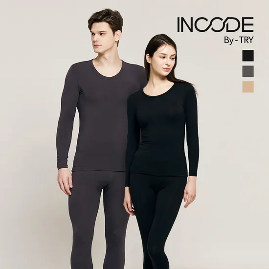 트라이 폴리 기모 상하 SET