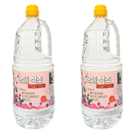 청소용 식초 라즈베리향 1.5L 2개