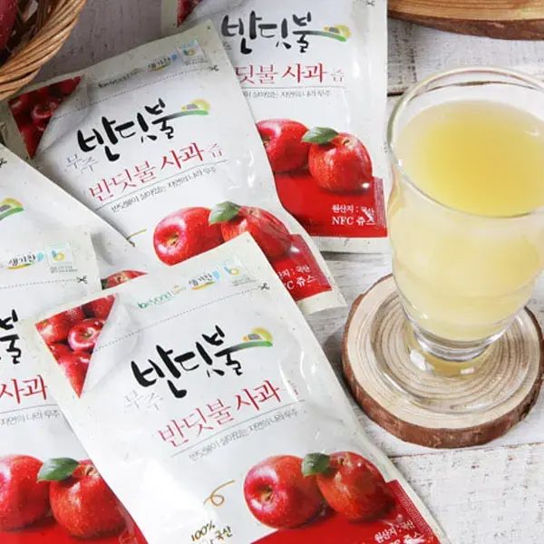 햇 사과 착즙 사과즙 120ml 30포