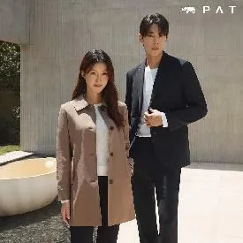 PAT 여성 하이넥 패딩믹스 덕다운 점퍼