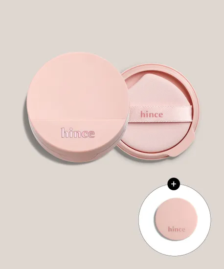 힌스 커버마스터 핑크쿠션 본품 리필 미니쿠션