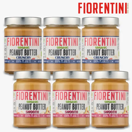 피오렌티니 피넛버터 크런키 280g 3병 스무디 280g 3병