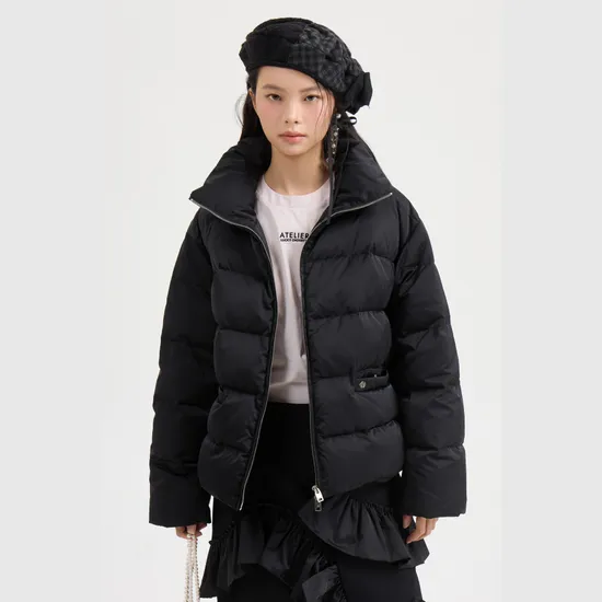 럭키슈에뜨 샤이니 푸퍼 구스 다운 점퍼 245,470원