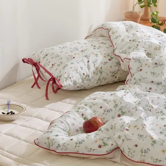 극세사 차렵이불