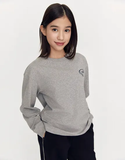 간절기 도톰 긴팔티