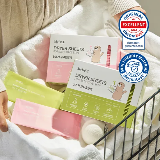 제제지크 마이비 건조기시트 40매 3팩 총 120매 유연제 1200ml 증정