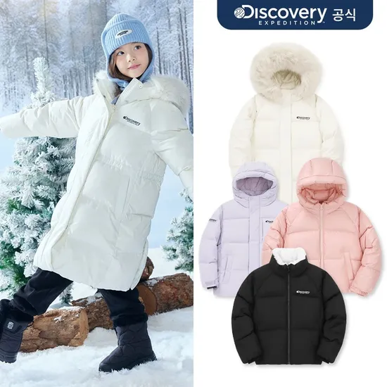 디스커버리 에이블 고프코어 키즈 다운 145