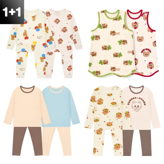 올로미미 신상 실내복 조끼 배앓이 8종 1+1 택1