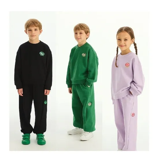 베네통키즈 스트릿 맨투맨세트