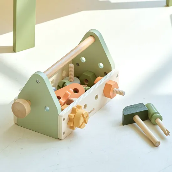 폴라비 원목 공구놀이 장난감 소형