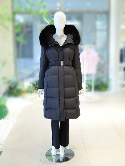 올리브데올리브 폭스퍼롱패딩