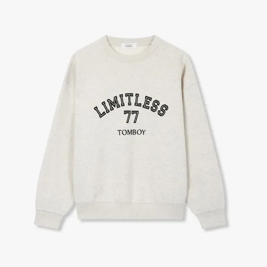 스튜디오 톰보이 로고 맨투맨 티셔츠