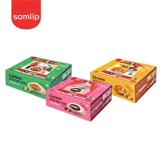 삼립호빵 12입 2박스 단팥 단팥야채 단팥피자