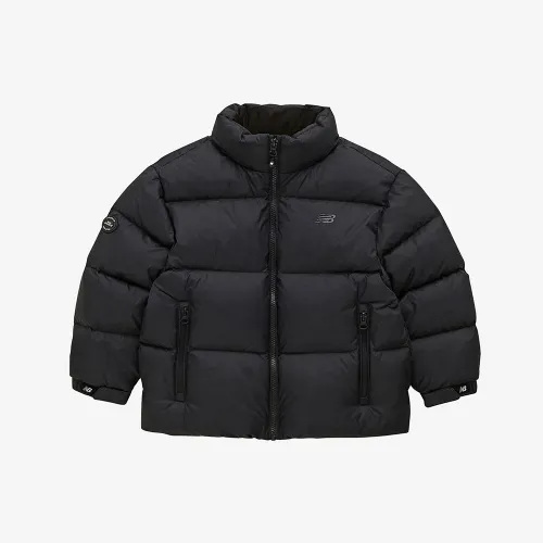 뉴발란스키즈 에센셜 숏다운 덕다운 패딩