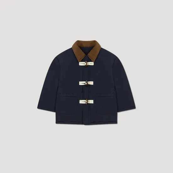 어린이 떡볶이 코트 네이비 S-XL