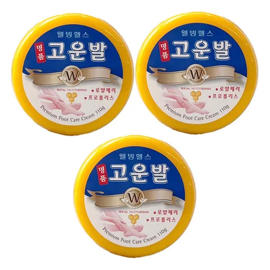 고운발 크림 110g 3개