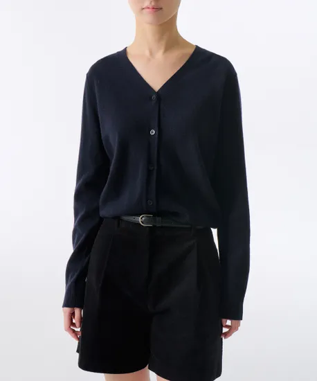 무신사 스탠다드 우먼즈 램스울 가디건