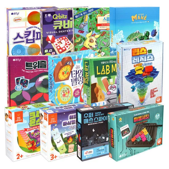 보드게임 모음 스킵피티 큐비츠 스파팅톤 마헤 외 다양 26,320원