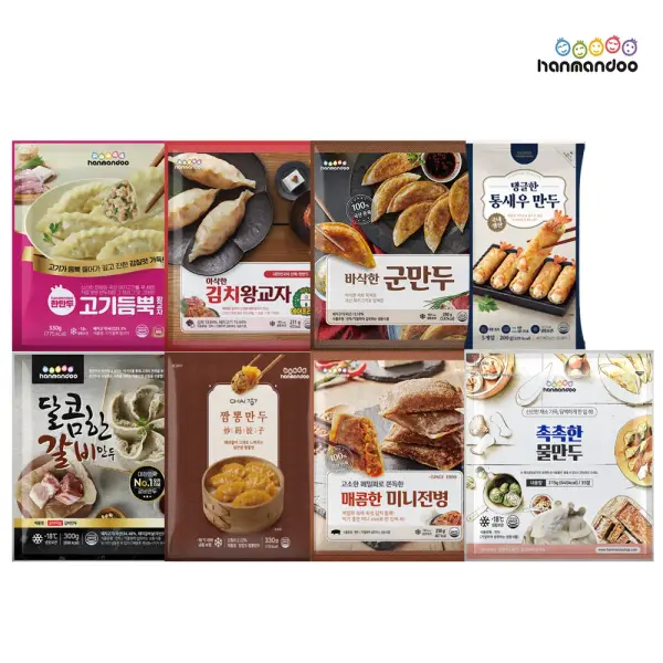 한만두 고기듬뿍왕교자 330g x 3개 외 다양