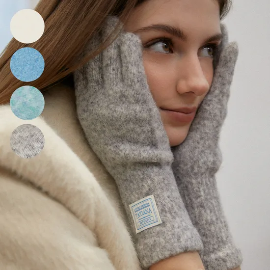 타티아나 울 블랜디드 핑거홀 장갑