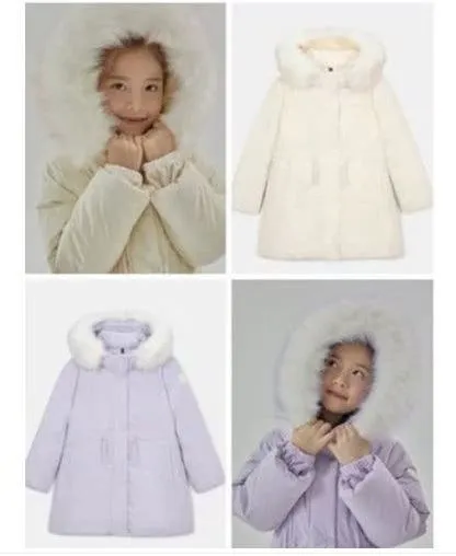 네카키즈 여아 덕다운자켓