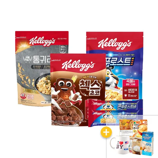 켈로그 통귀리밥 500g 2개 증정품