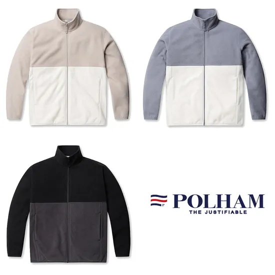 폴햄 공용 폴라플리스 하이넥집업