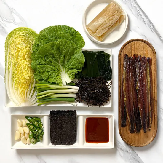 햇과메기 해초 야채 풀세트 10마리 20쪽