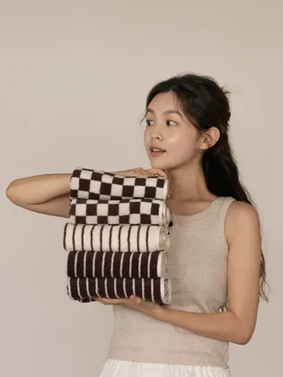 디어리얼 쿠키수건 5p 벌크포장