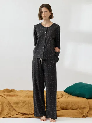 코즈넉 보어링 잠옷세트