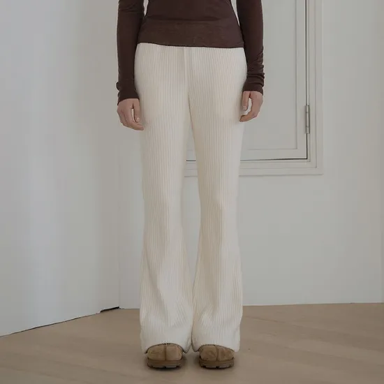 밴딩 코듀로이 기모 팬츠