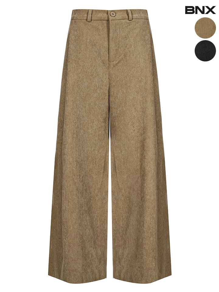밴딩 코듀로이 와이드팬츠