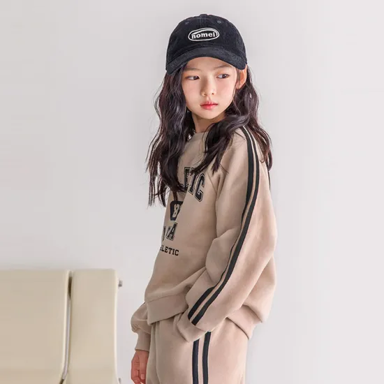 버블트리 딸램 아동복 메이플 기모 상하복