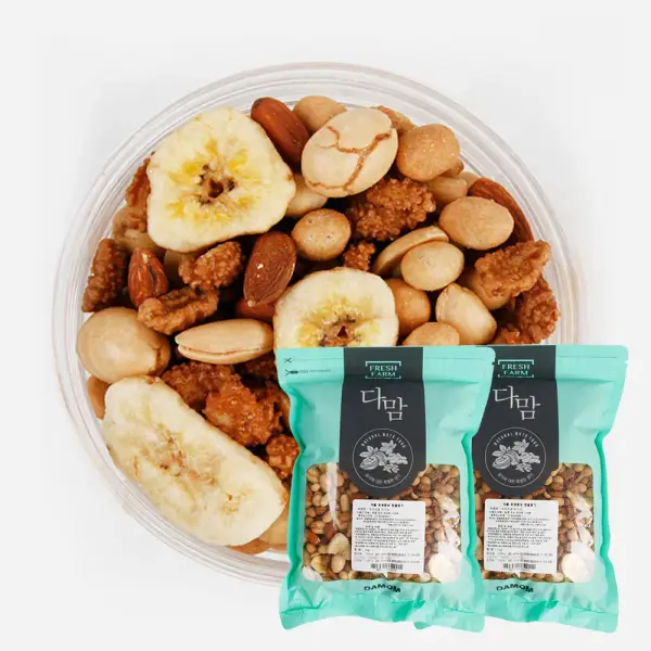 오리지널믹스넛 커피땅콩 초콜릿 등 1kg 2개