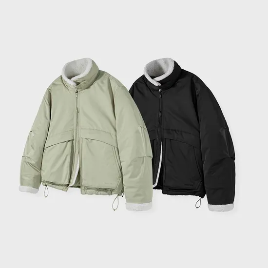 코드그라피 헤비보아 플리스 무톤자켓