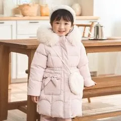 치크 여아 가방세트 롱다운