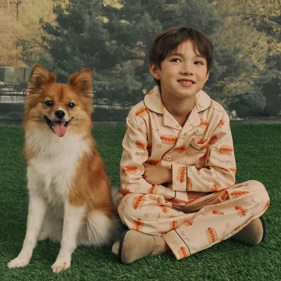 아동 오르시떼 긴소매 파자마세트