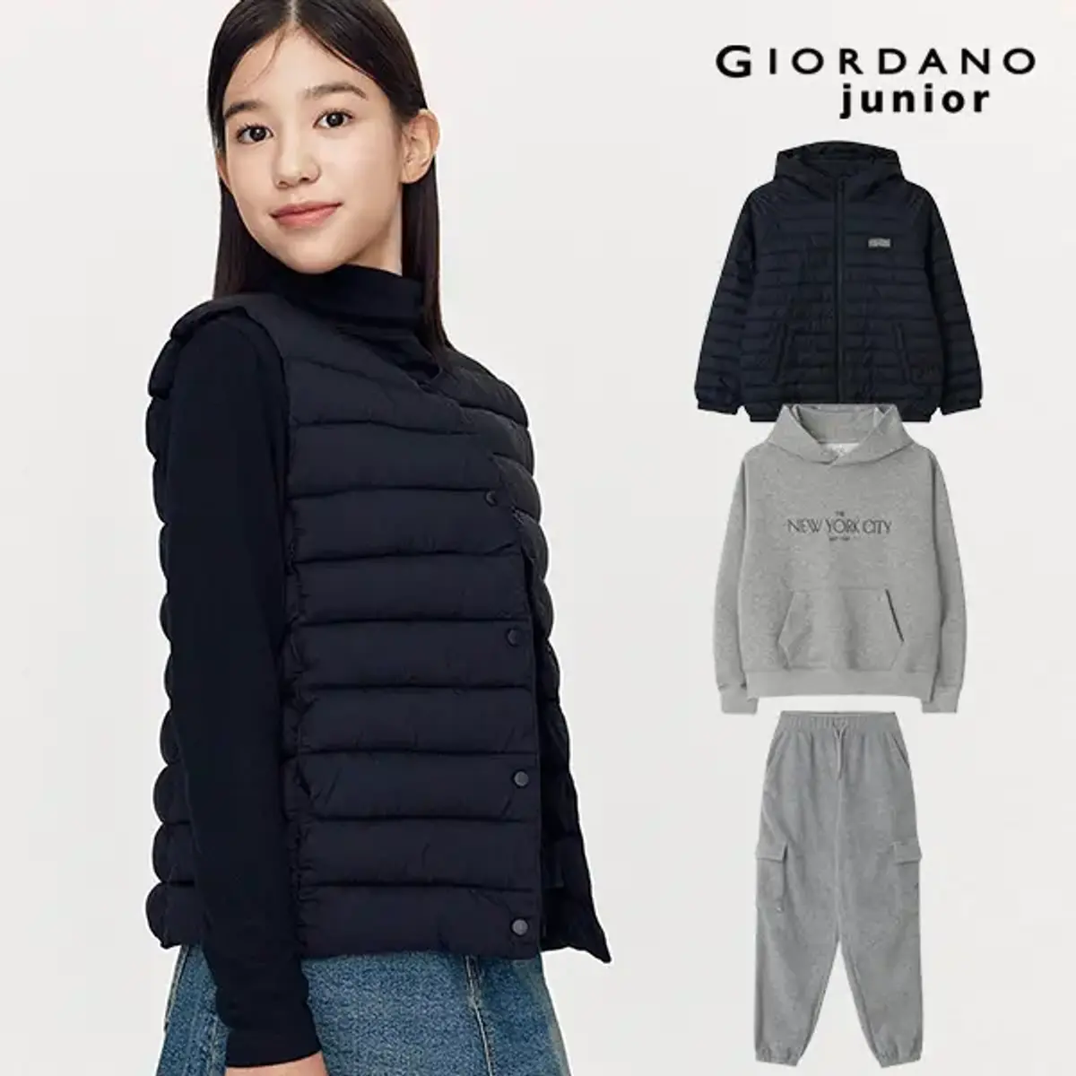 라스트어텀 얼리원터 주니어 터틀넥티