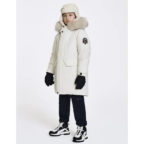 블랙야크키즈 야상다운 베이지