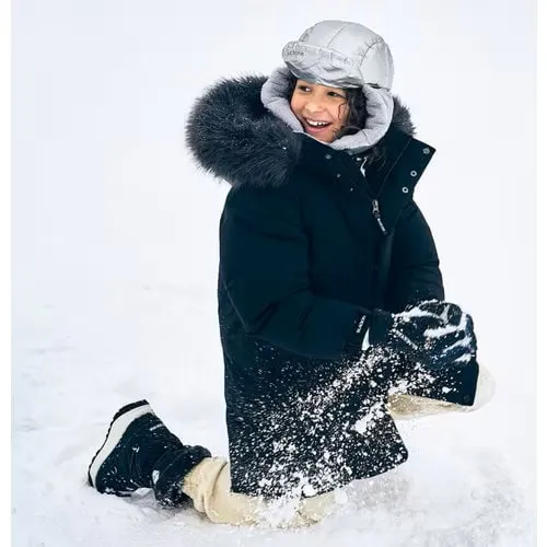 블랙야크키즈 구스야상다운 라벤더 베이지