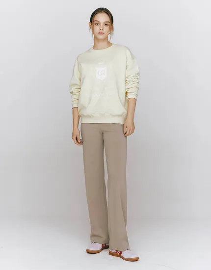 세미부츠컷 풀밴딩 바지