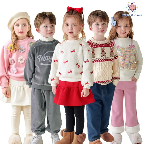 월튼키즈 아무르조거기모여아상하복