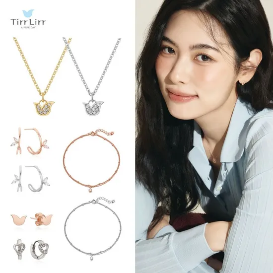 티르리르 펄베리 패션핑크 귀걸이