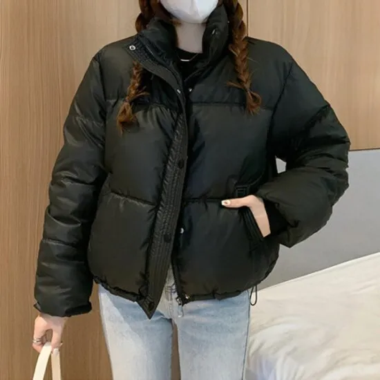 심플 데일리 숏패딩 점퍼 3컬러